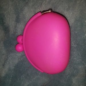 Pink coin purse / wallet